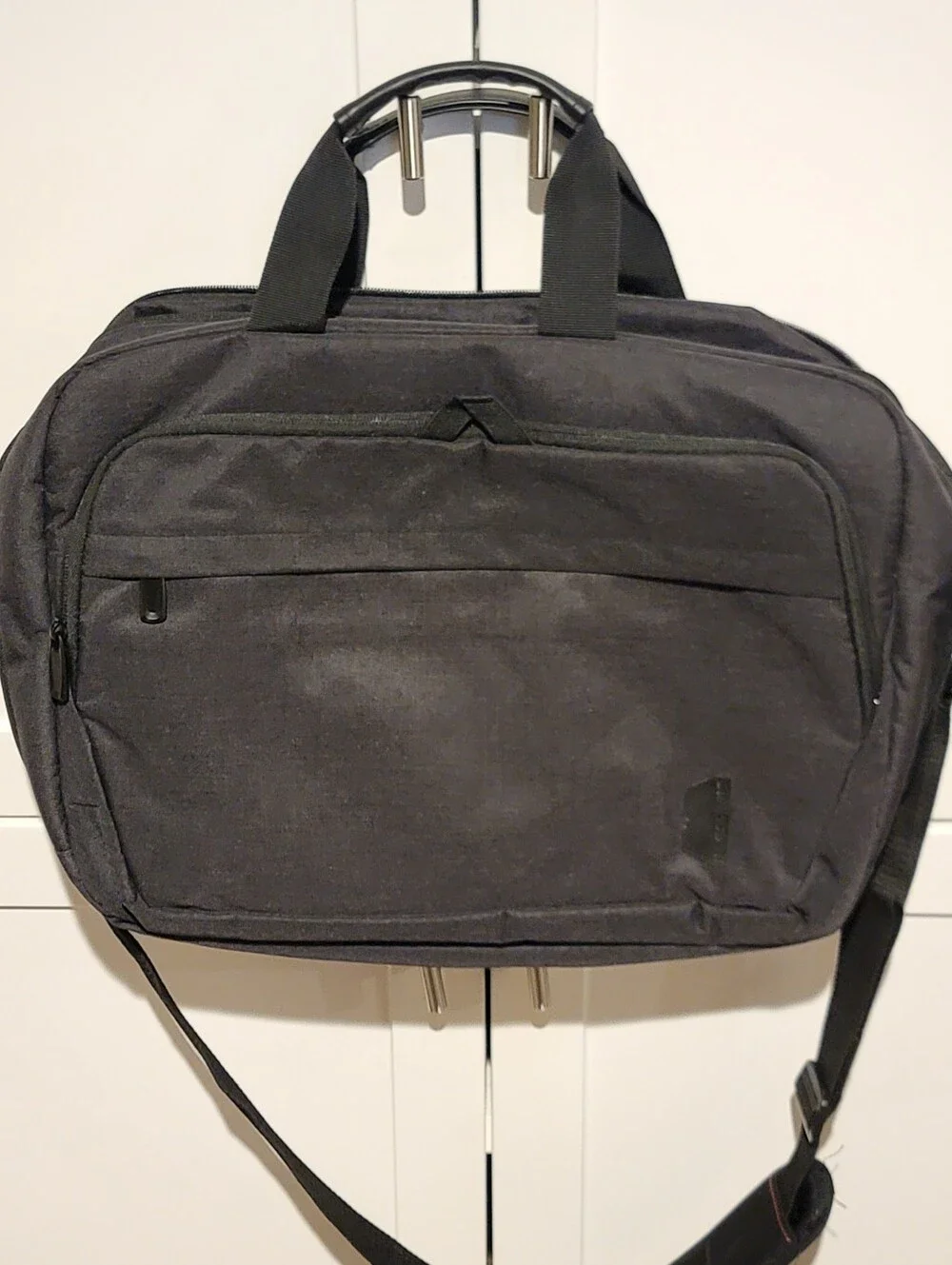 Bagsmart 17.3 Inch Laptop Bag Expandable Computer Bag Briefcase Black